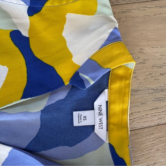 Nine West Womens Button Front Dress XS - Picture 3 of 4